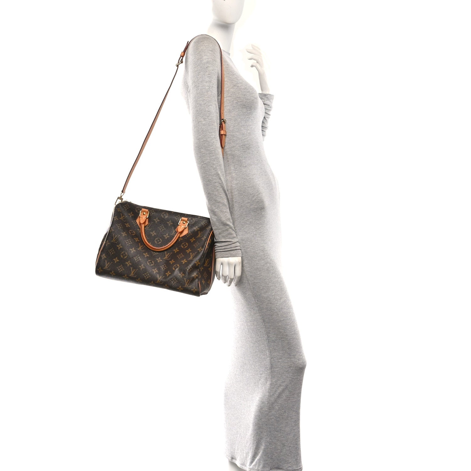 Louis Vuitton Monogram Speedy Bandouliere 30 2 of 9
