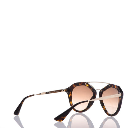 Prada Cinema Sunglasses SPR 12Q Tortoise Gold 4 of 7