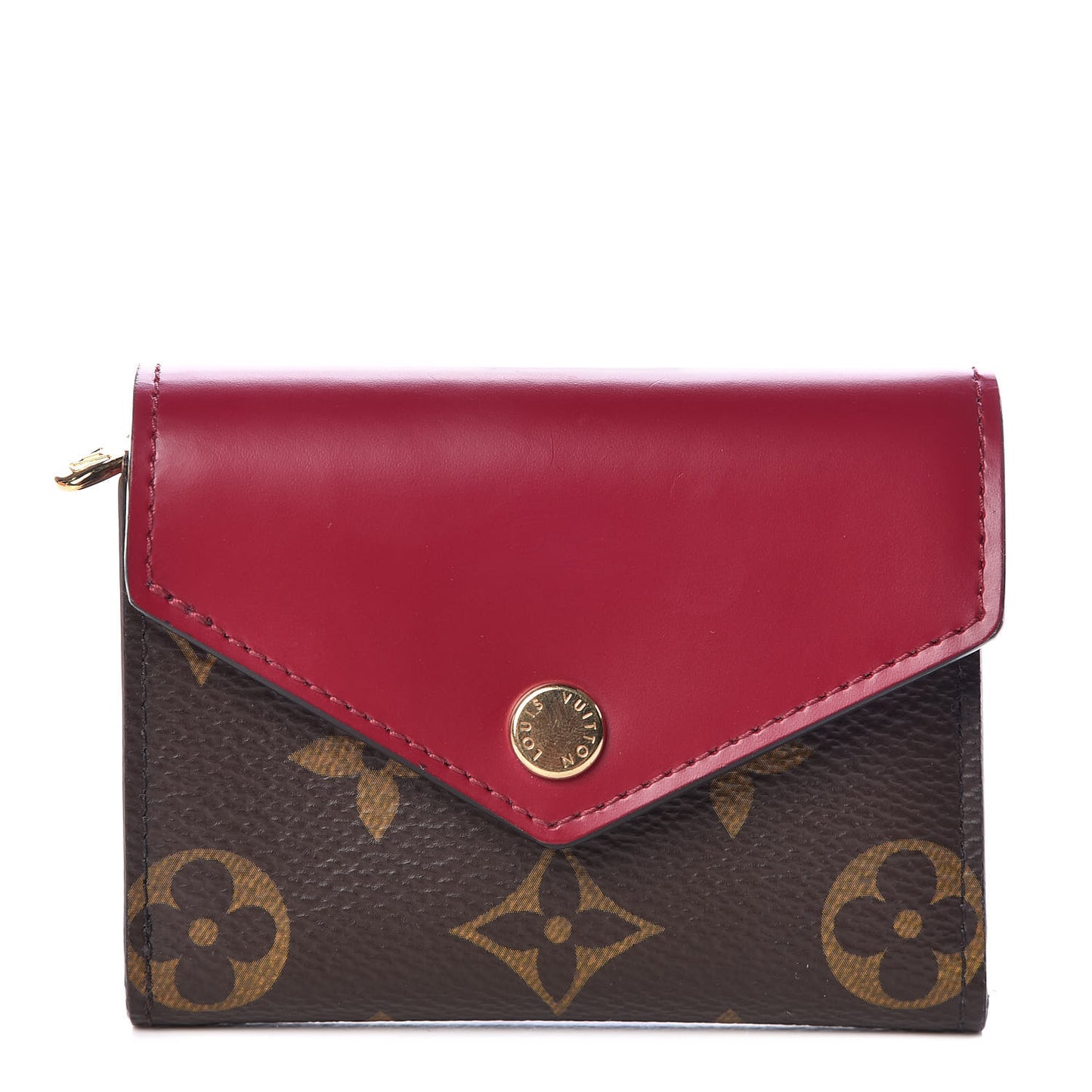 Monogram Zoe Wallet Fuchsia