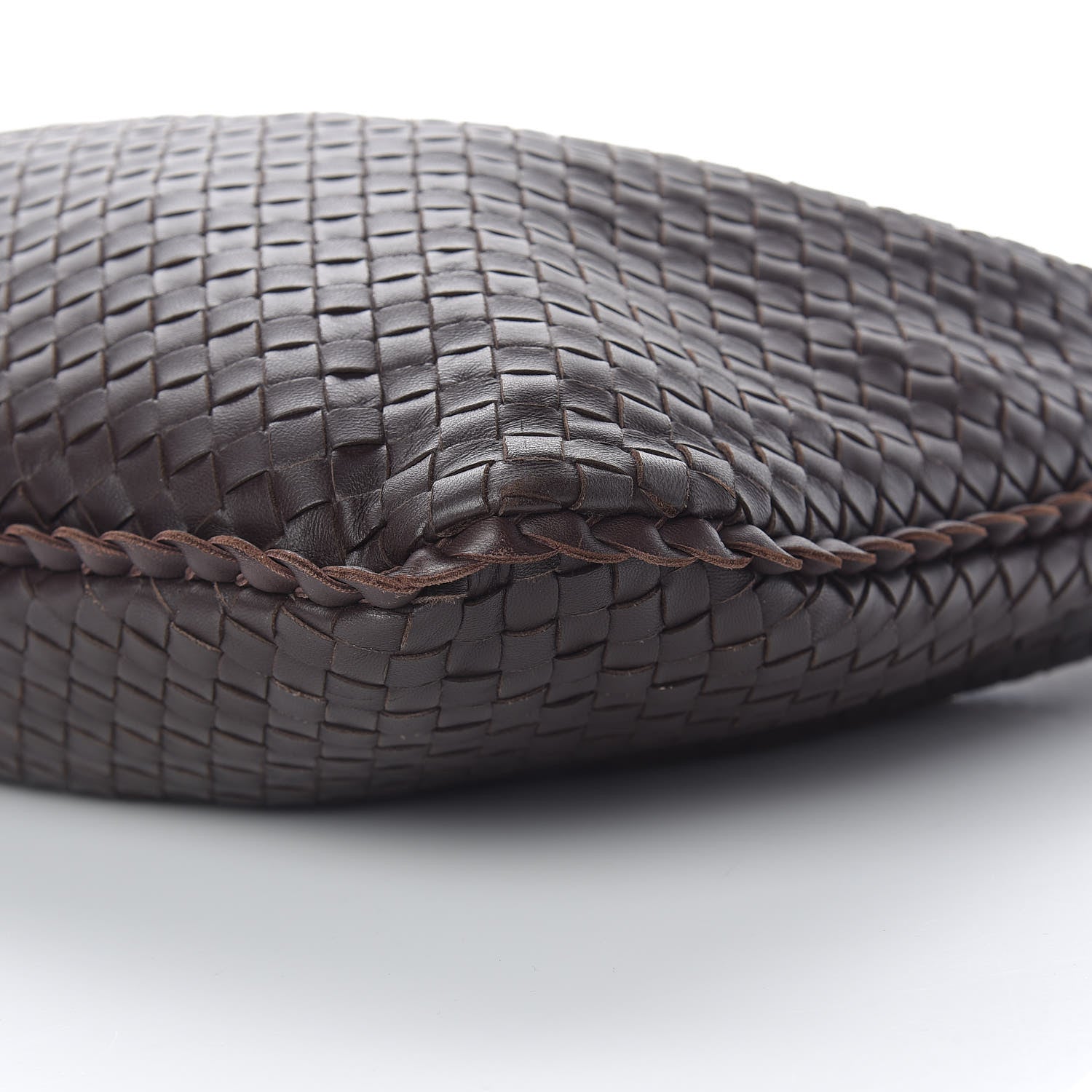 Bottega Veneta Nappa Intrecciato Large Veneta Hobo Ebano 11 of 12
