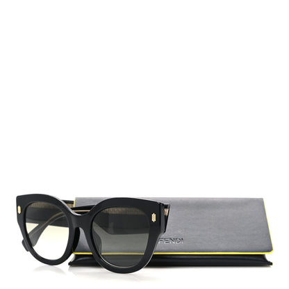 Fendi Acetate Cat Eye Sunglasses FF0452/F/S Black 7 of 7