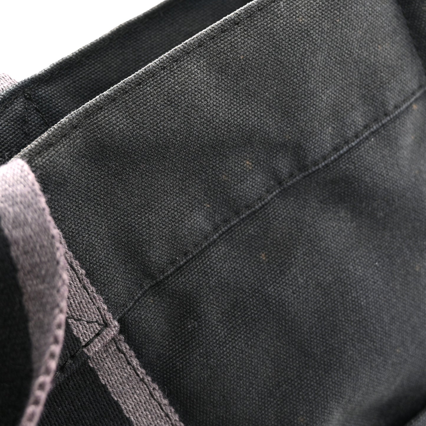 Canvas Herline MM Tote Black