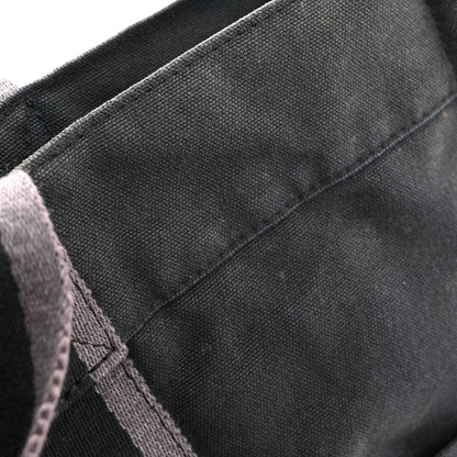 Hermes Canvas Herline MM Tote Black 11 of 14