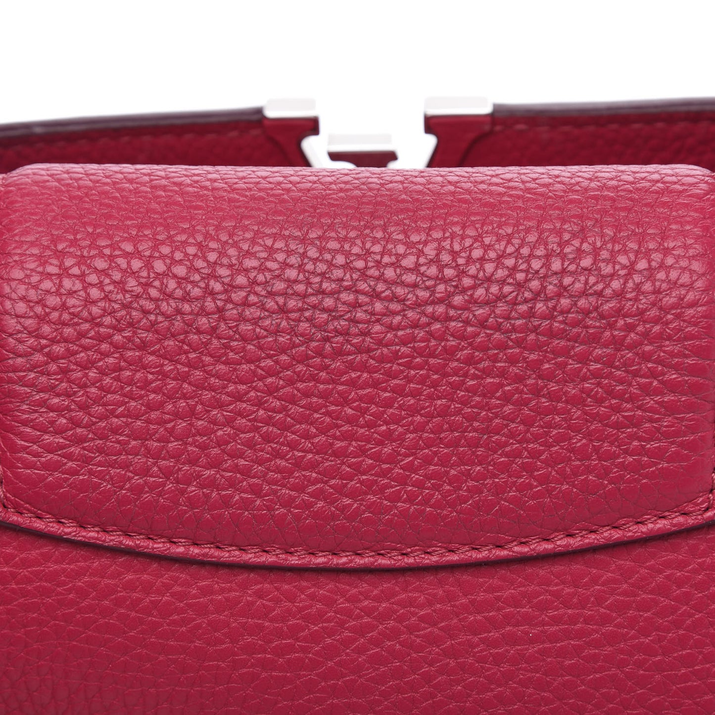 Taurillon Capucines BB Fuchsia