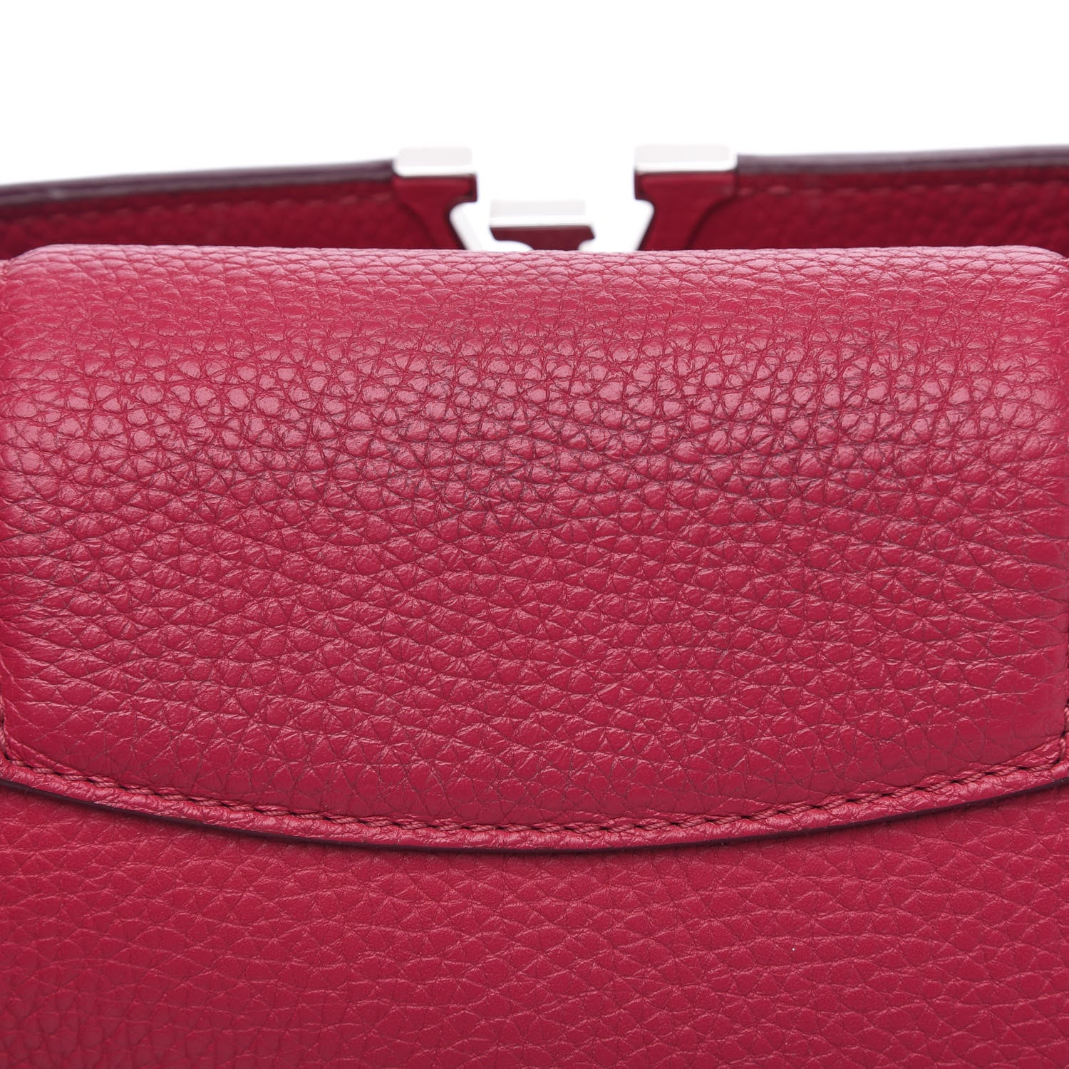 Louis Vuitton Taurillon Capucines BB Fuchsia 12 of 12
