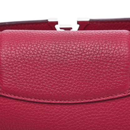 Louis Vuitton Taurillon Capucines BB Fuchsia 12 of 12