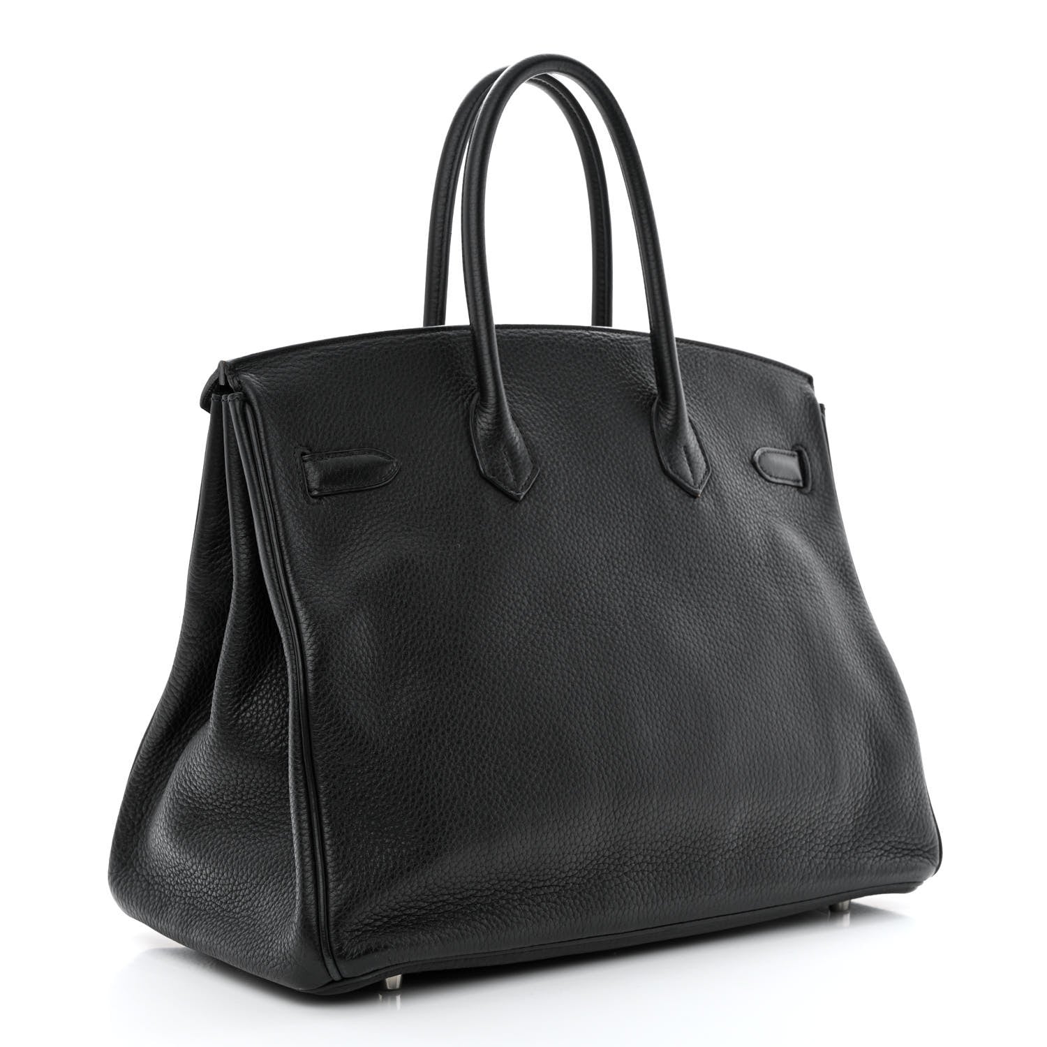 Hermes Taurillon Clemence Birkin 35 Black 3 of 11