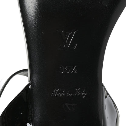 Louis Vuitton Patent Carioca Flat Sandals 36.5 Black 7 of 7