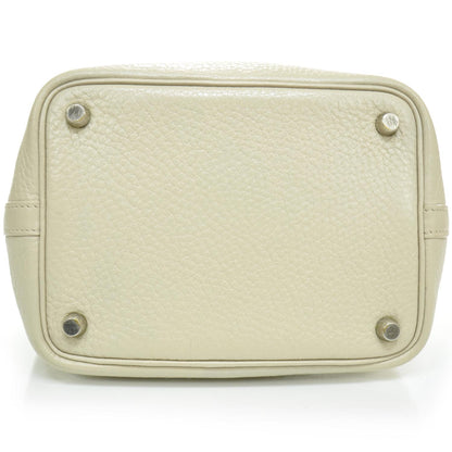 Hermes Taurillon Clemence Picotin PM Tan 4 of 7