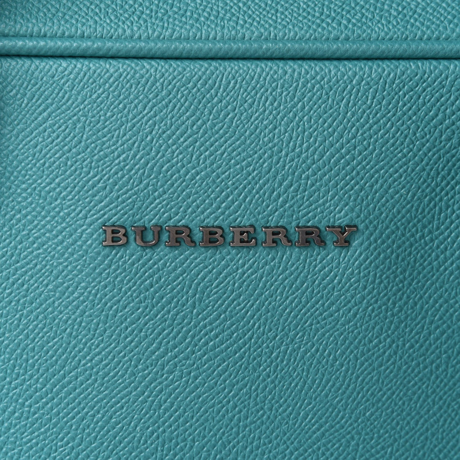 Burberry Textured Calfskin Small Newberg Briefcase Opal Green 12 of 14