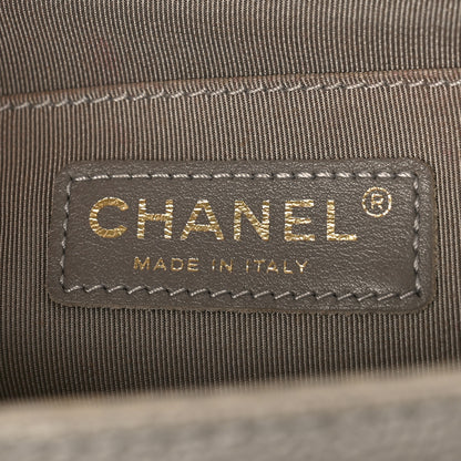 Chanel Caviar Quilted Medium Boy Flap Grey 6 of 10