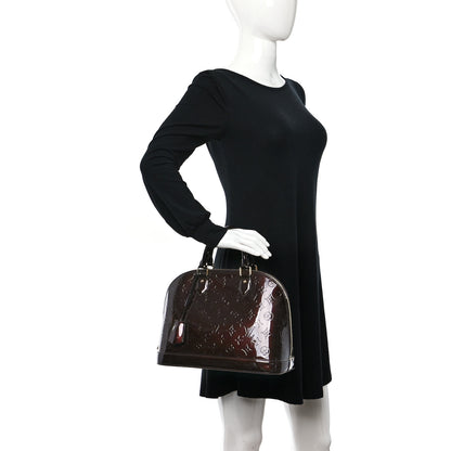 Louis Vuitton Vernis Alma PM Amarante 2 of 8