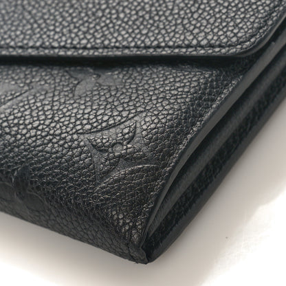 Louis Vuitton Empreinte Sarah Wallet NM Black 8 of 8