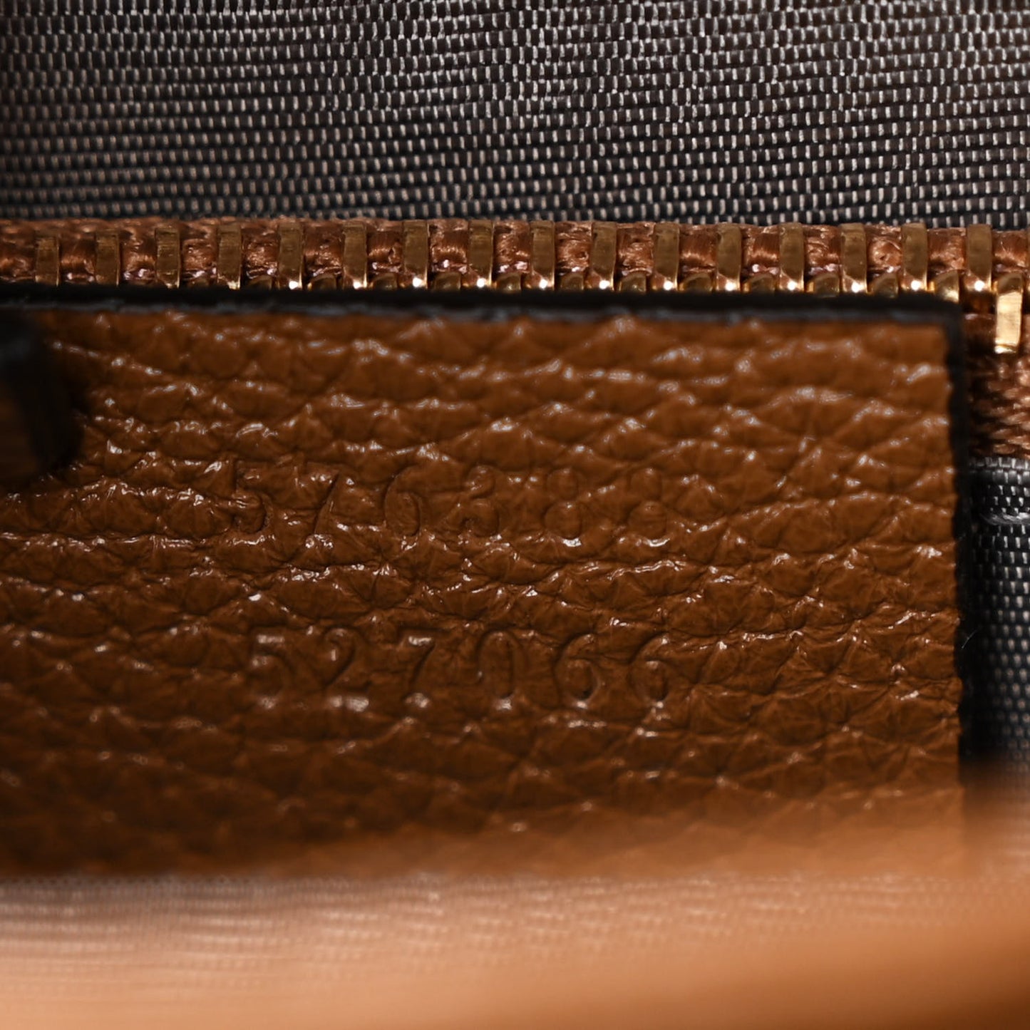 Grainy Calfskin Small Zumi Shoulder Bag Friky Taupe