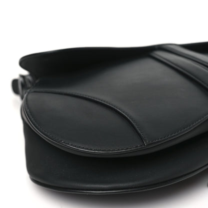Christian Dior Ultra Matte Calfskin Saddle Bag Black 9 of 10