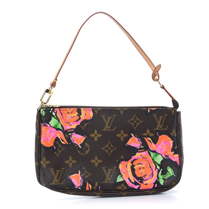 Louis Vuitton Monogram Roses Pochette Accessories 1 of 7