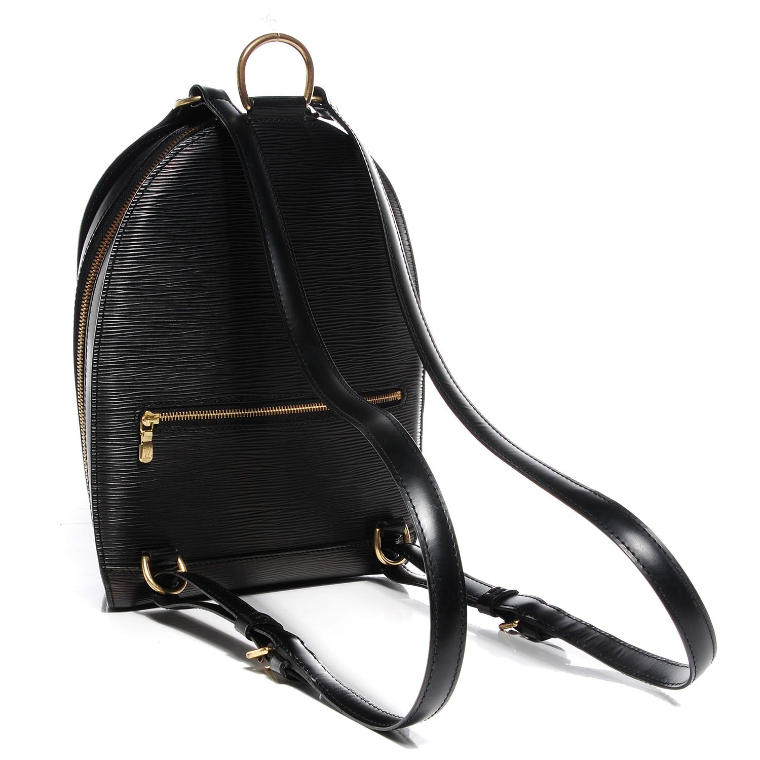 Louis Vuitton Epi Mabillon Backpack Black 3 of 7