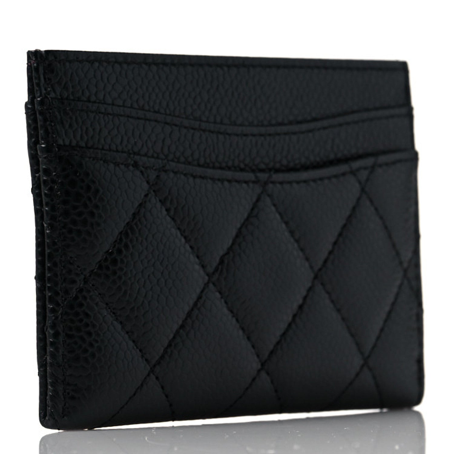 Chanel Caviar Quilted Card Holder Black 3 of 11
