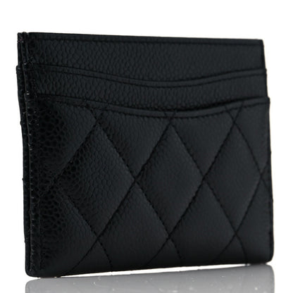 Chanel Caviar Quilted Card Holder Black 3 of 11
