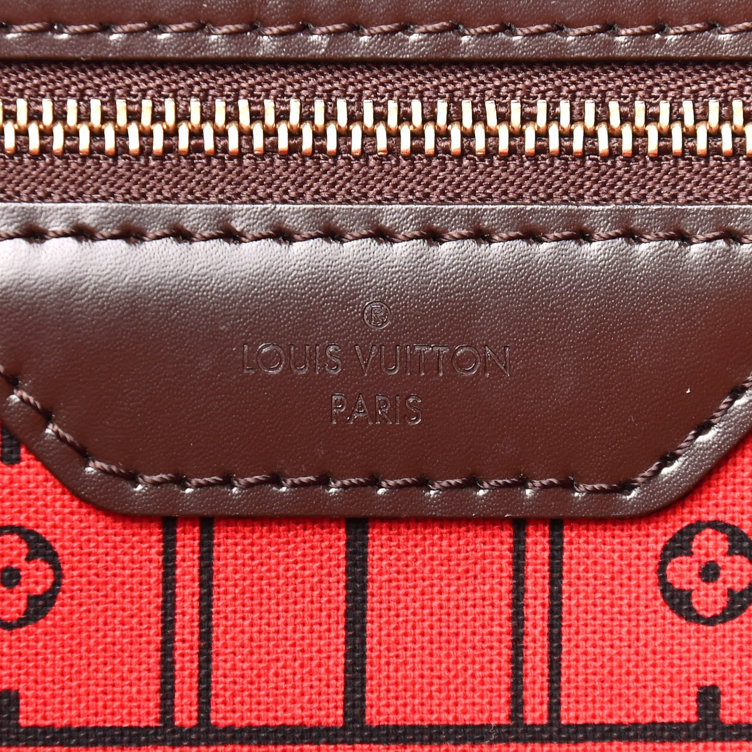Louis Vuitton Damier Ebene Neverfull GM 6 of 9