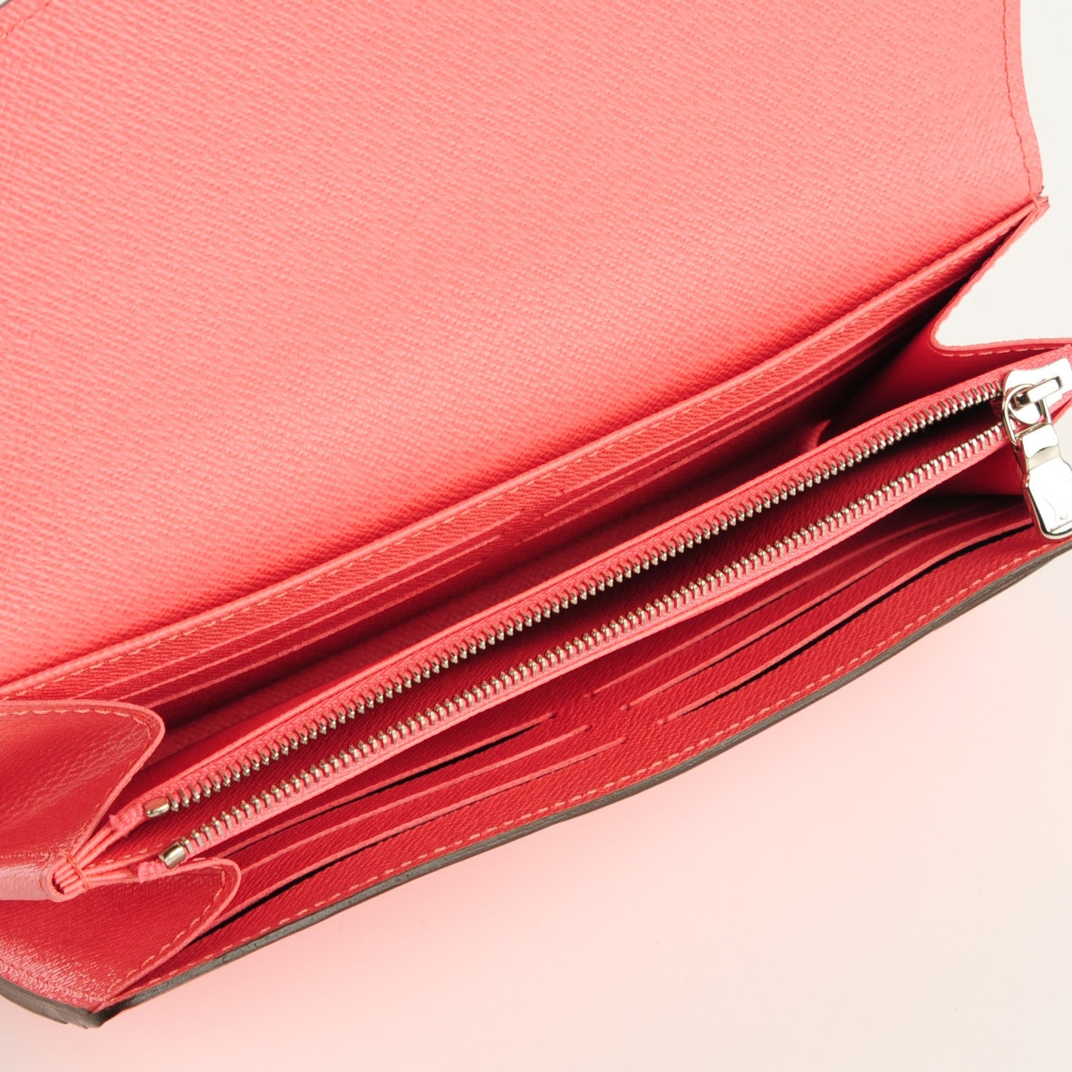 Louis Vuitton Epi Sarah Wallet Corail 7 of 7