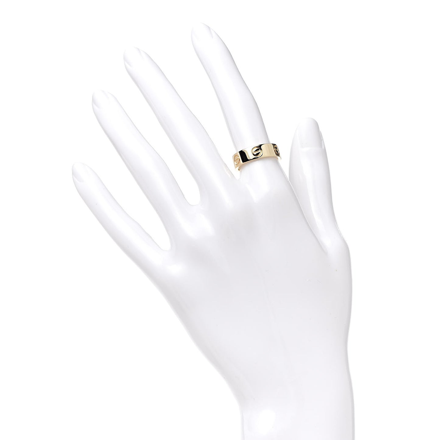 18K Yellow Gold 5.5mm LOVE Ring 51 5.75