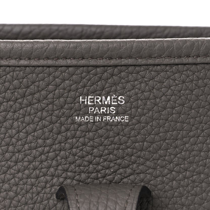 Hermes Taurillon Clemence Evelyne III PM Etain 6 of 10