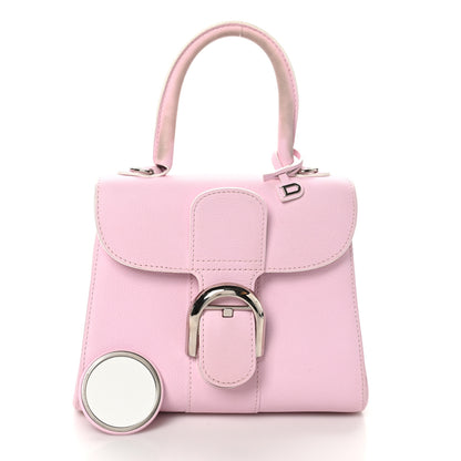 Delvaux Grained Calfskin Mini Brillant Satchel Nakuru 3 of 12