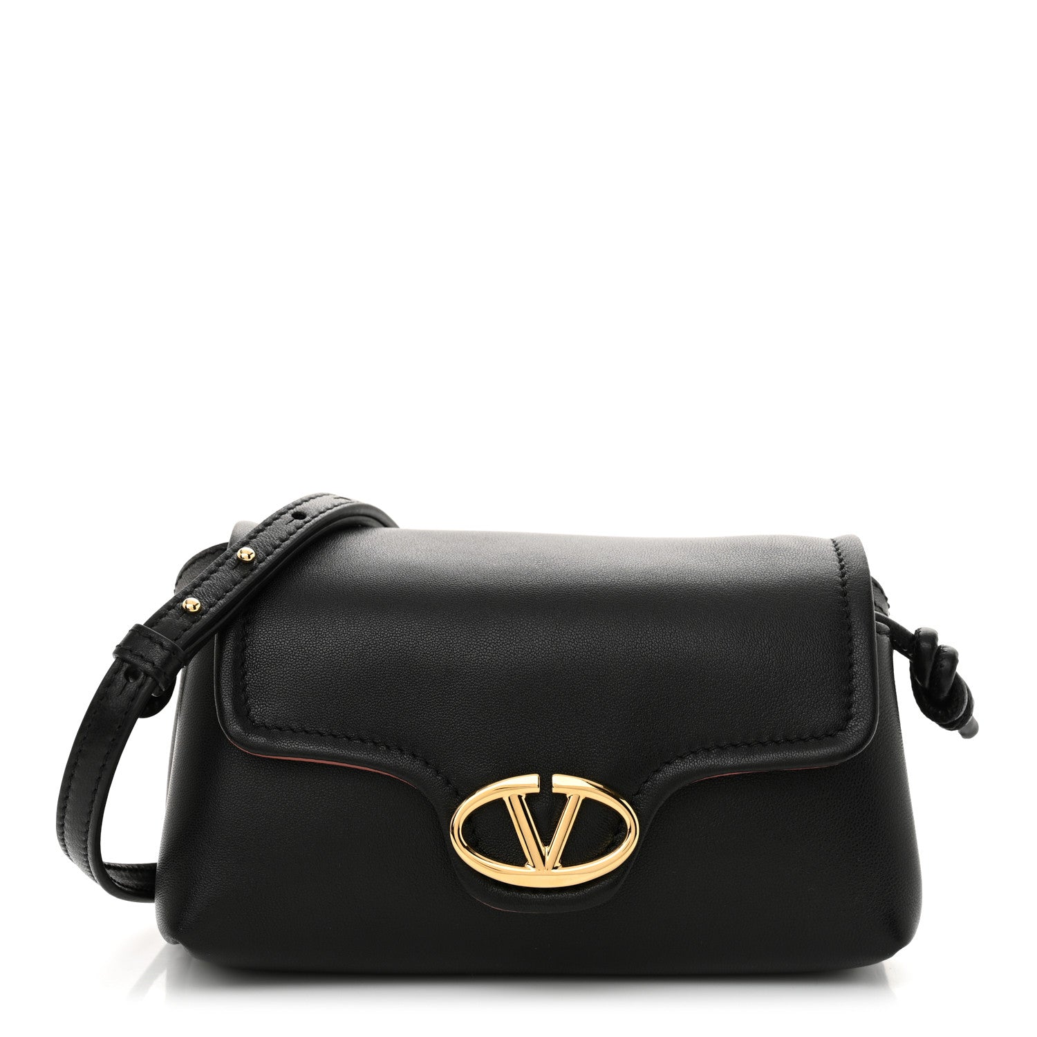 Valentino Garavani Lambskin Vlogo Mini Crossbody Bag Black 1 of 10