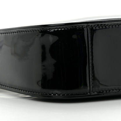 Saint Laurent Patent Le 5 A 7 Hobo Black 9 of 13