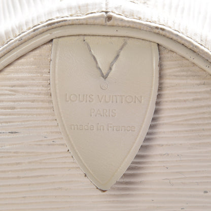 Louis Vuitton Epi Speedy 30 Ivory 6 of 35
