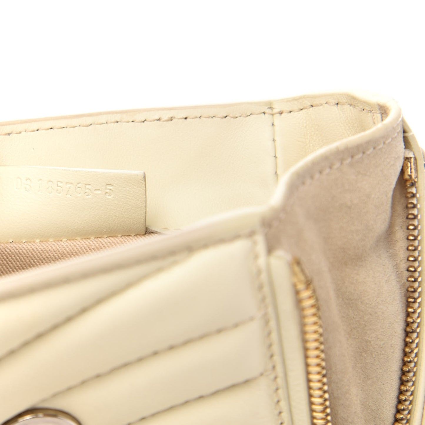 Calfskin Quilted Mini Faye Backpack Natural White