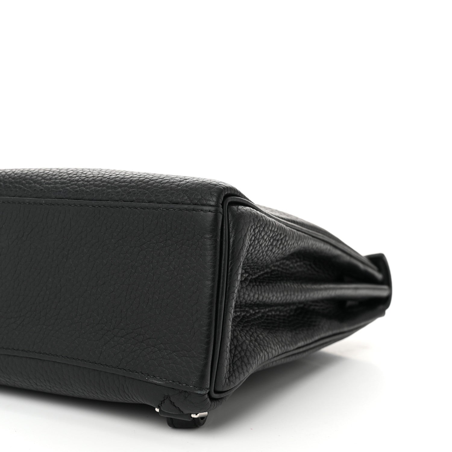 Hermes Taurillon Clemence Kelly Ado Backpack Black 10 of 10
