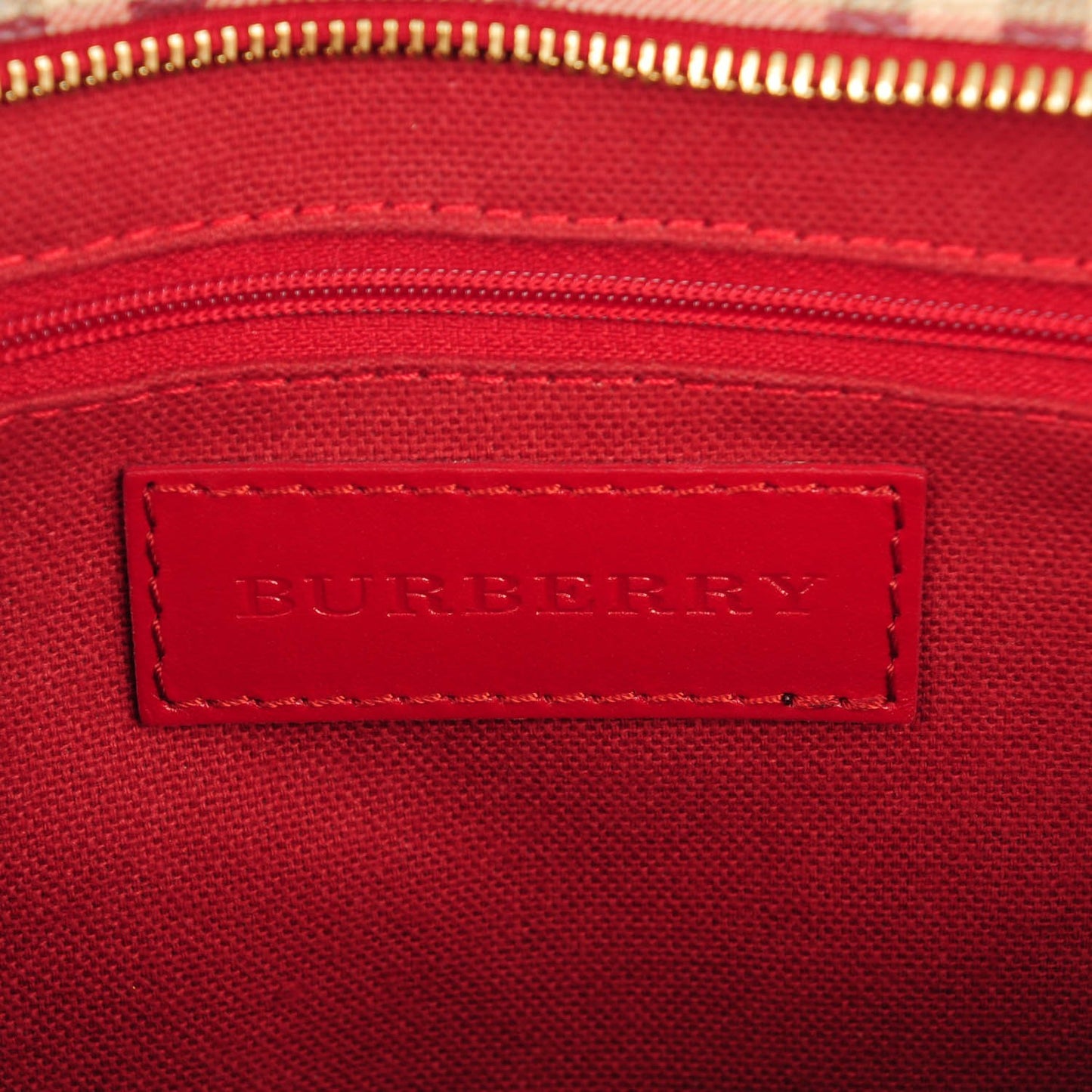 Haymarket Check Medium Regent Tote Red