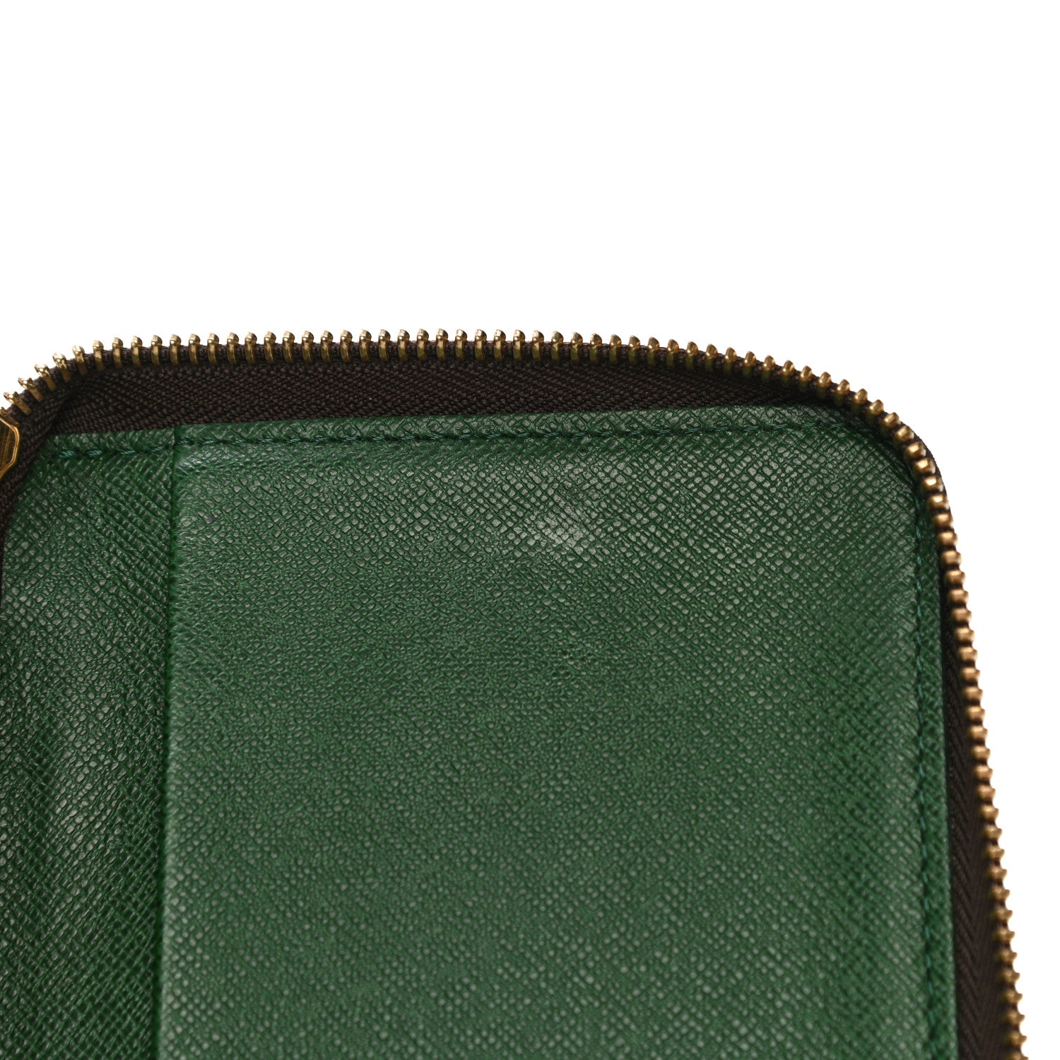 Louis Vuitton Monogram Groom Zippy Organizer Wallet Green 18 of 20