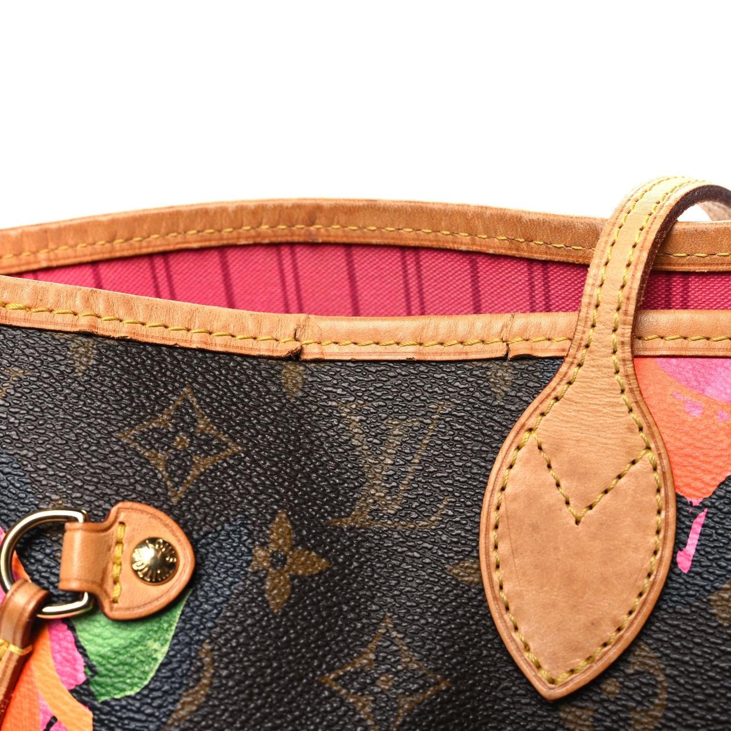 Monogram Roses Neverfull MM