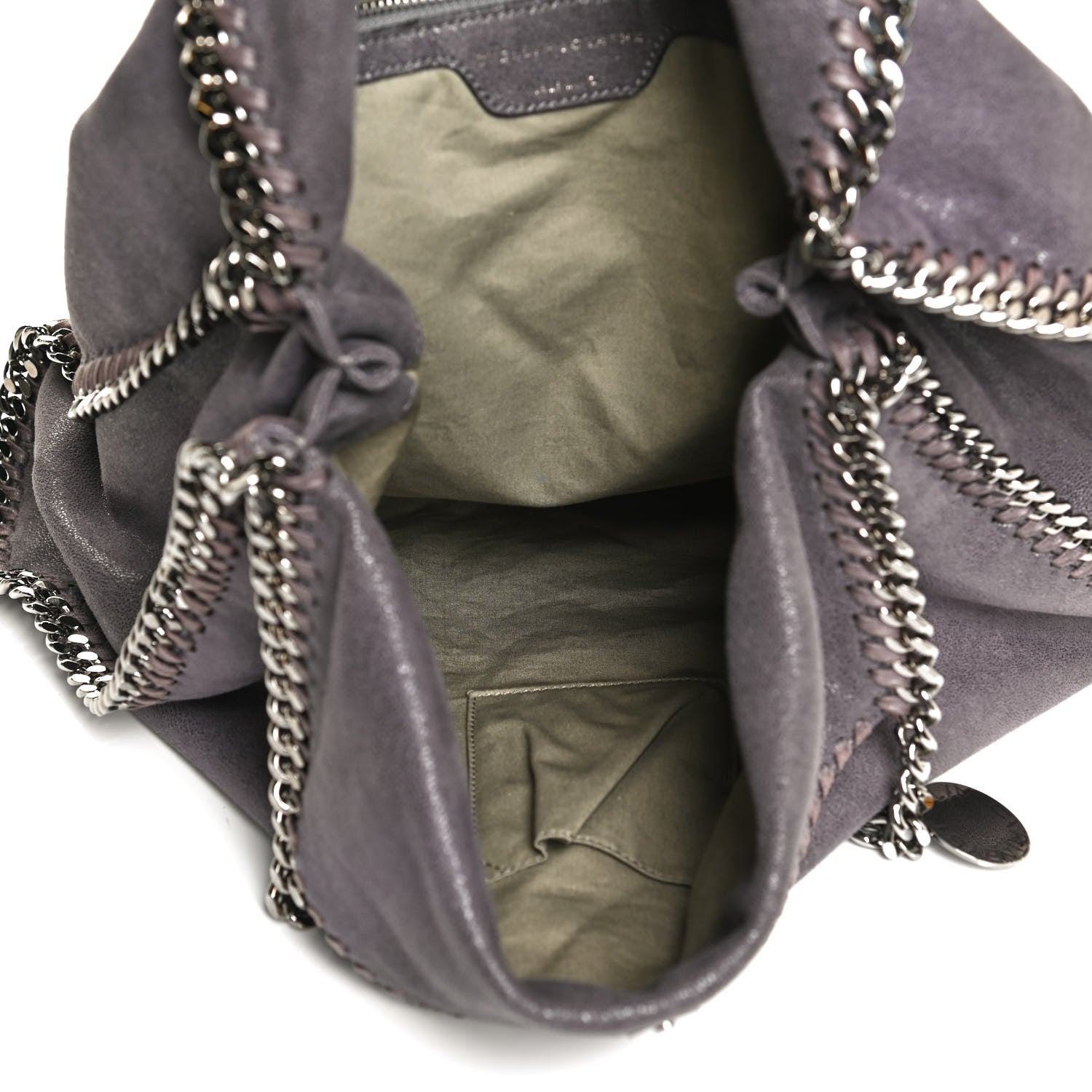 Stella McCartney Shaggy Deer Small Falabella Tote Purple 4 of 8