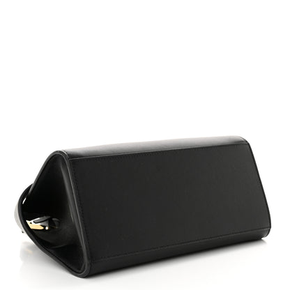 Salvatore Ferragamo Calfskin Mini Hug Bag Black 4 of 13