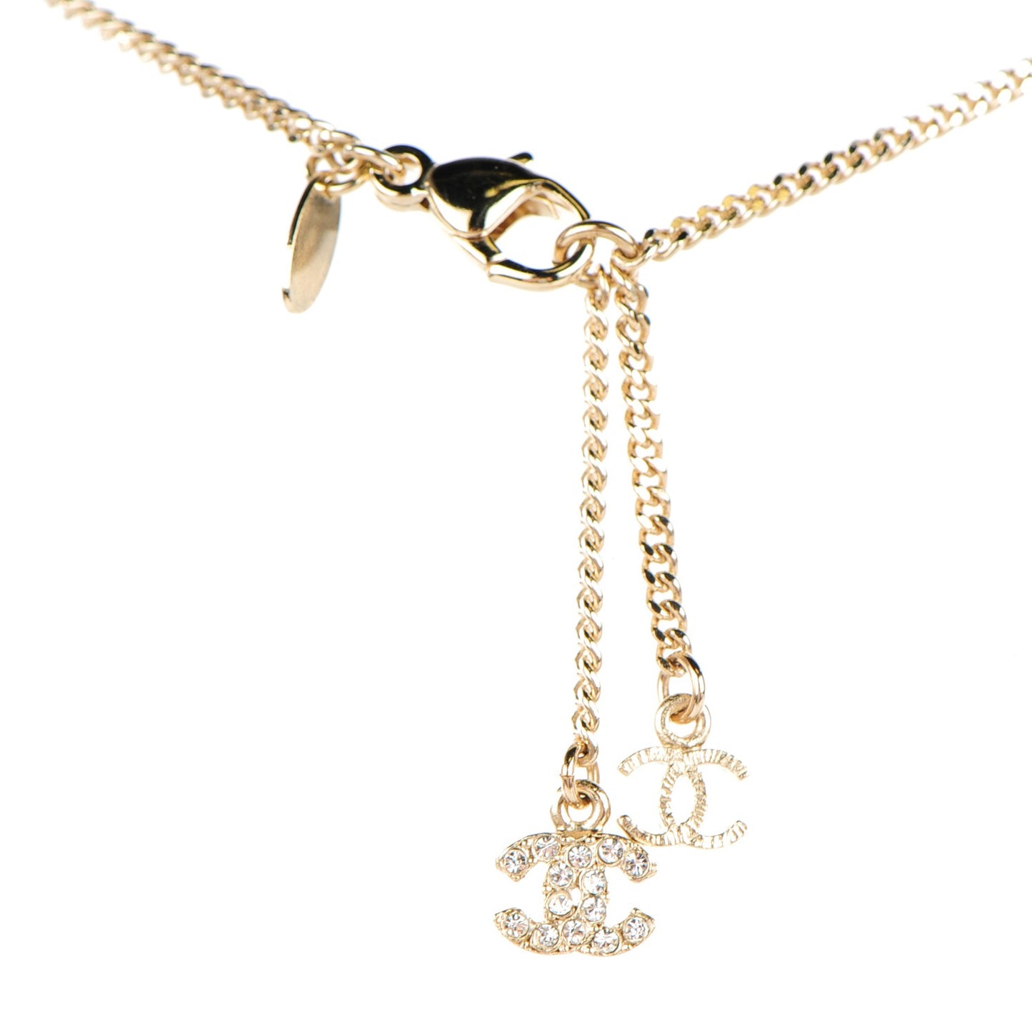 CC Camellia Necklace Gold