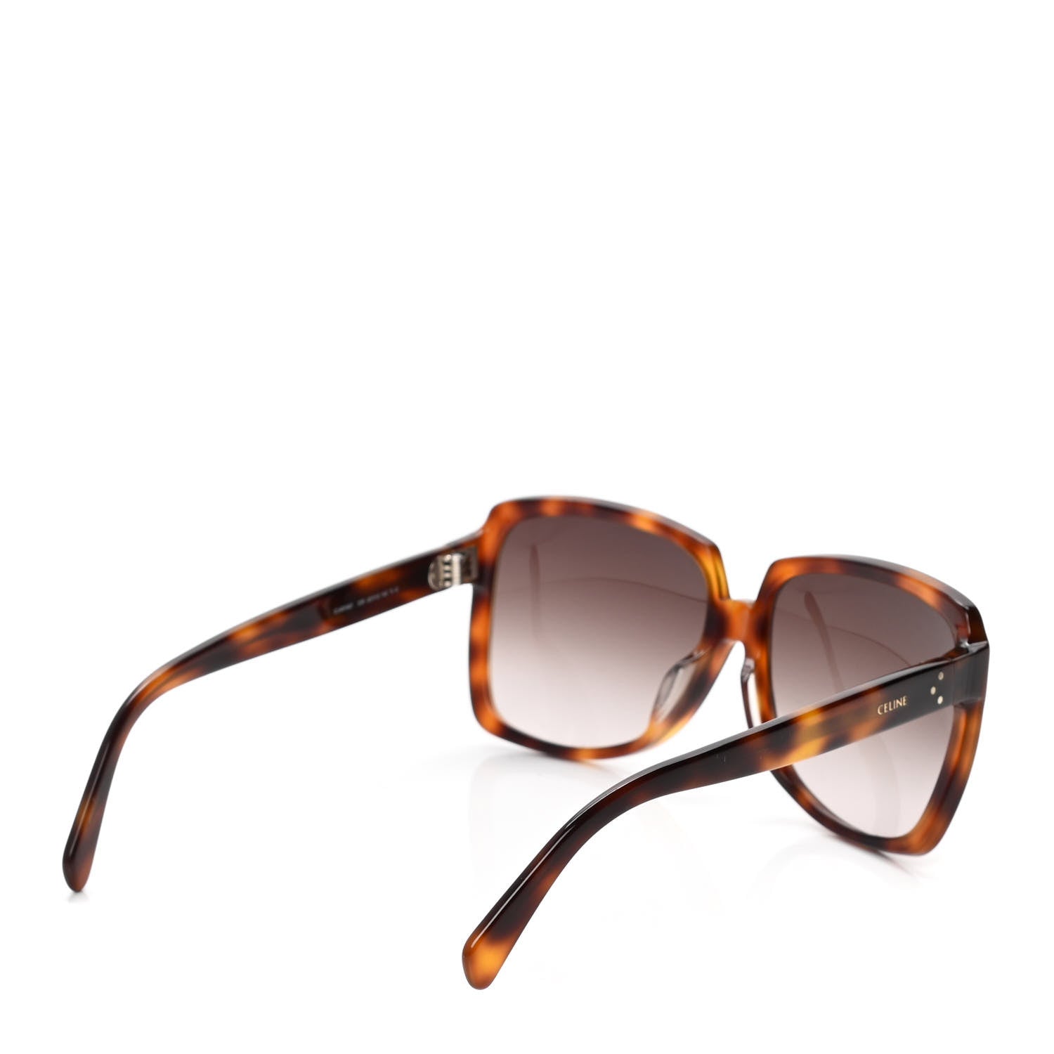 Celine Acetate Oversized Sunglasses CL40146F Havana 5 of 5