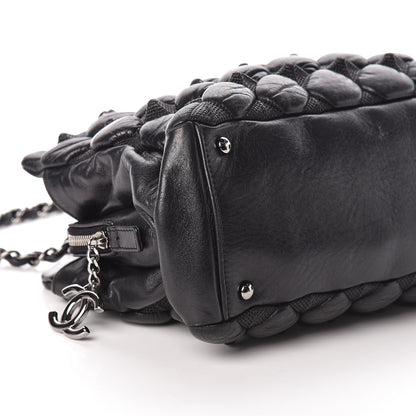 Chanel Lambskin Quilted 3D Point Tote Black 10 of 11