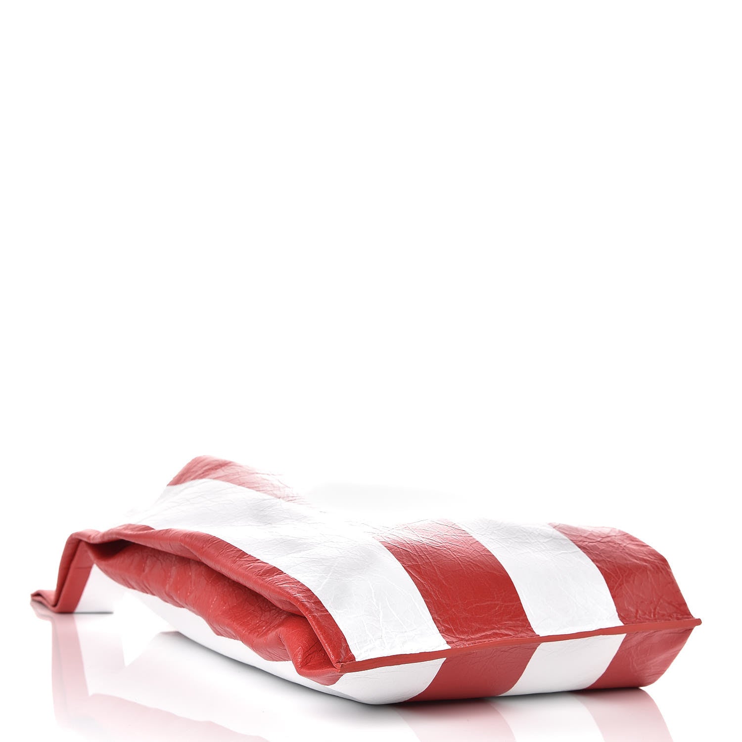 Balenciaga Agneau Supermarket Tote Red White 5 of 11