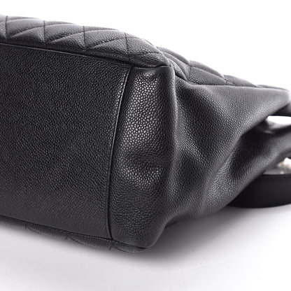 Chanel Caviar Quilted Grand Shopping Tote GST Black 9 of 9