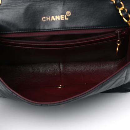 Chanel Lambskin Quilted Medium Single Flap Black 7 of 10