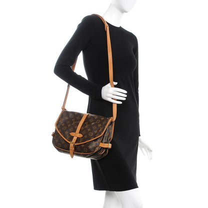 Louis Vuitton Monogram Saumur 30 2 of 13