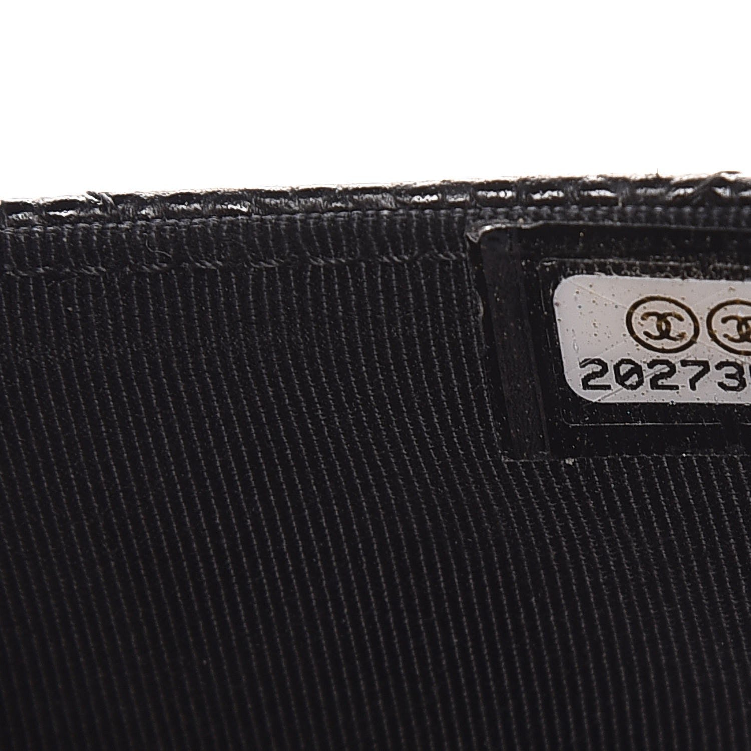 Chanel Caviar Quilted Wallet On Chain WOC Black 8 of 12