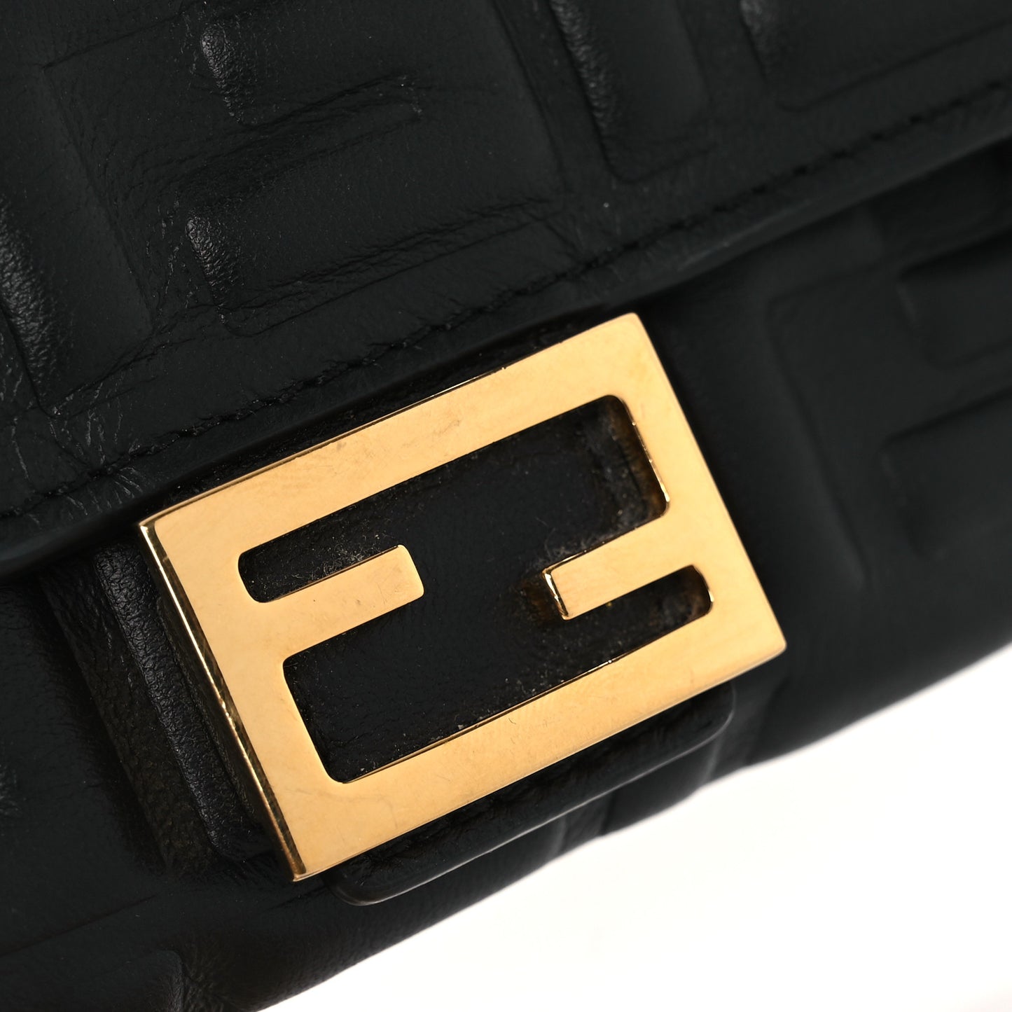 Nappa Matisse FF Embossed Continental Wallet Black