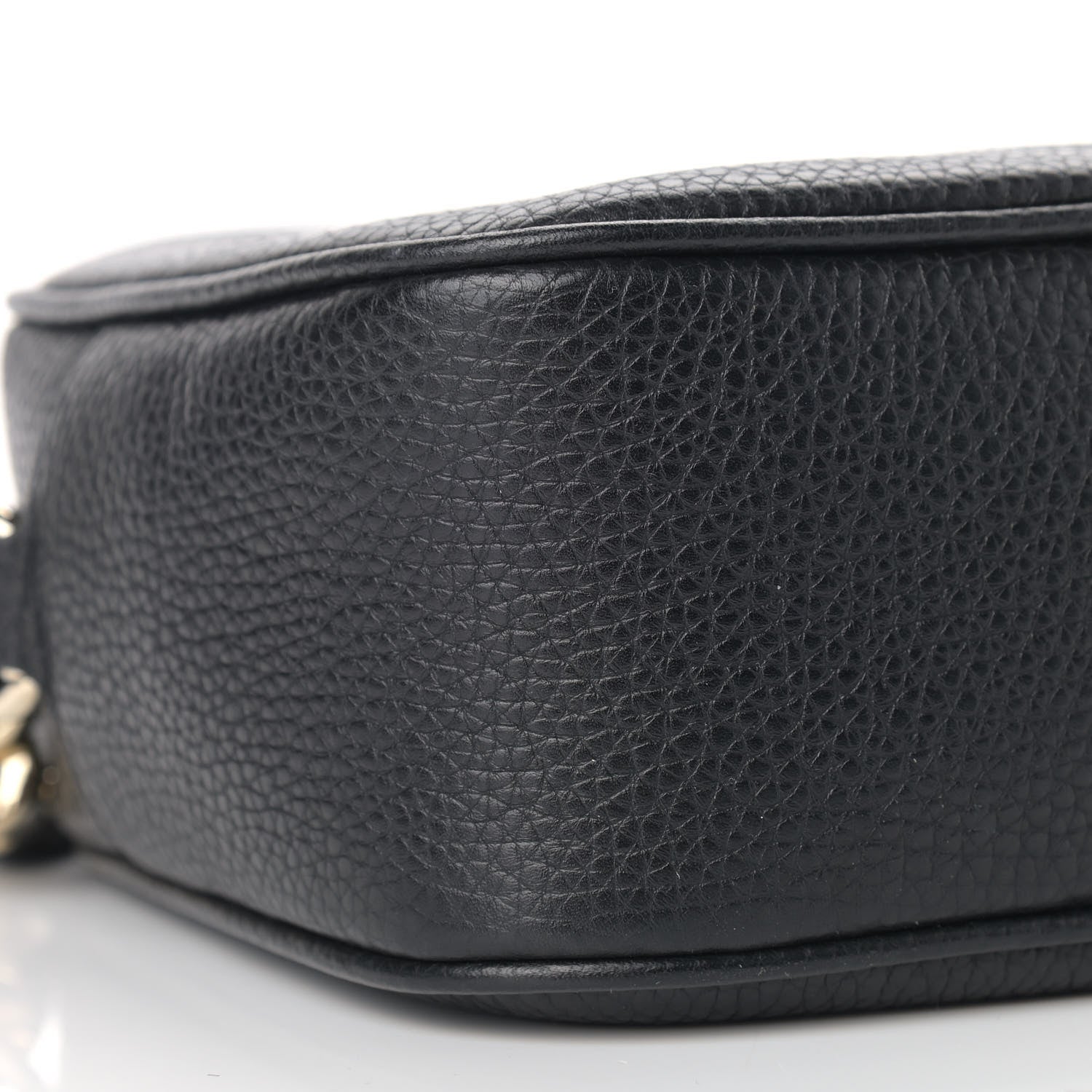 Gucci Pebbled Calfskin Small Soho Disco Bag Black 8 of 10