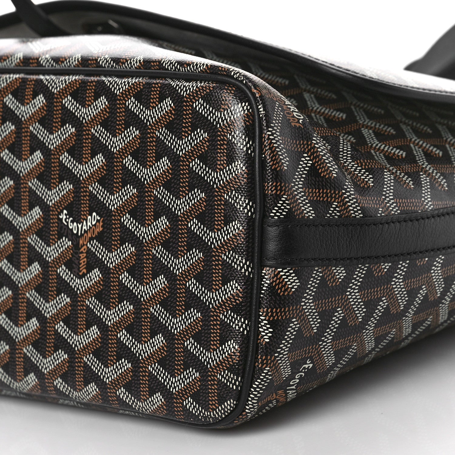 Goyard Goyardine Capetien Messenger Bag Black 10 of 10