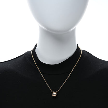 Bulgari 18K Rose Gold B.Zero1 Pendant Necklace 2 of 5